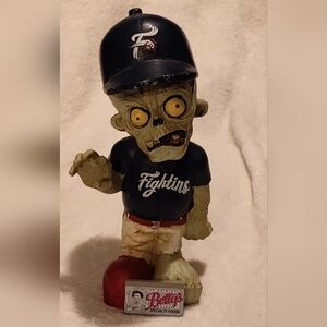 Like-New Reading Fightin Phils Zombie Figure